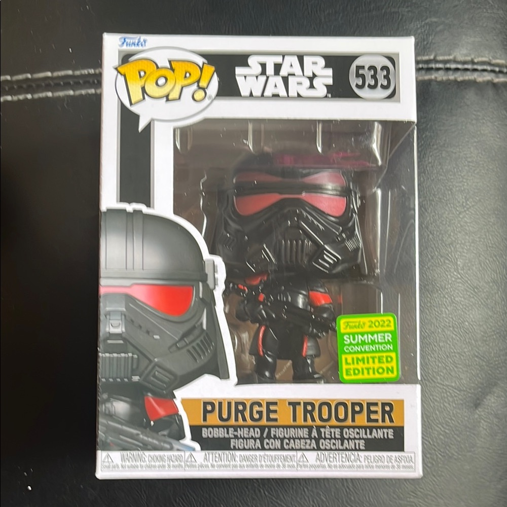 Funko Pop Star Wars Purge Trooper Figure